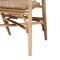 Baxton Studio Kyoto Modern Bohemian Natural Brown Rattan Dining Chair 224-12832-ZORO - alternate 6